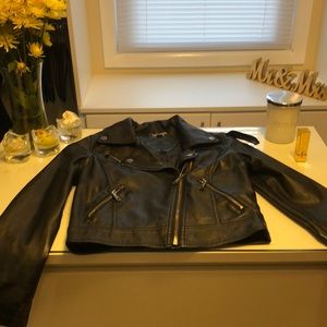 Kids leather jacket